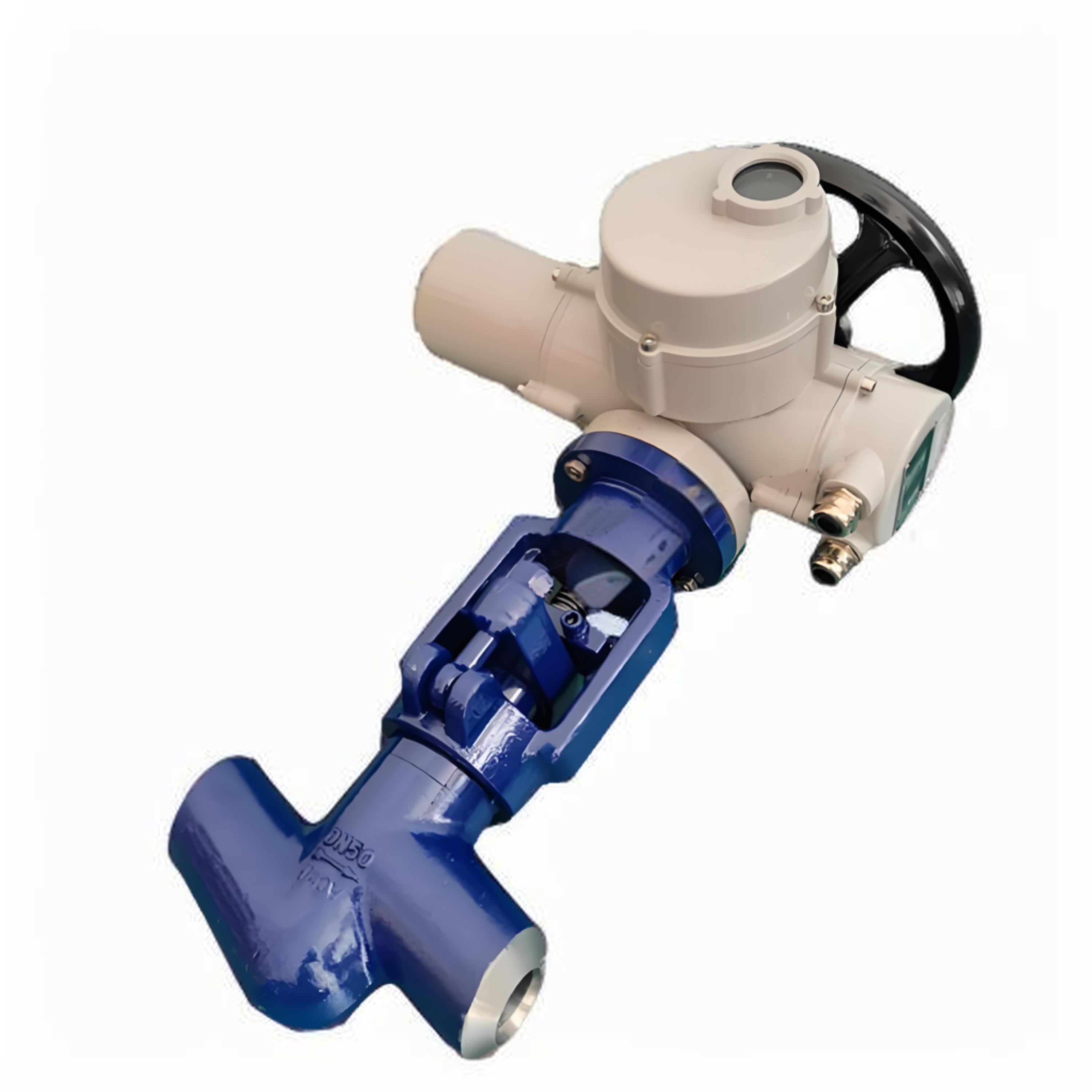 小通徑管路電動(dòng)截止閥J961H-100，DN25（供水